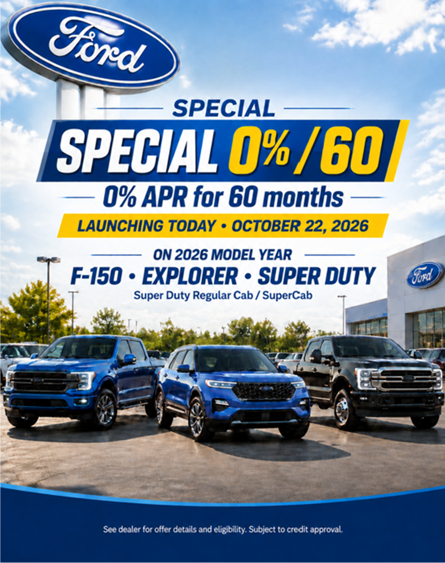 Special 0%/60